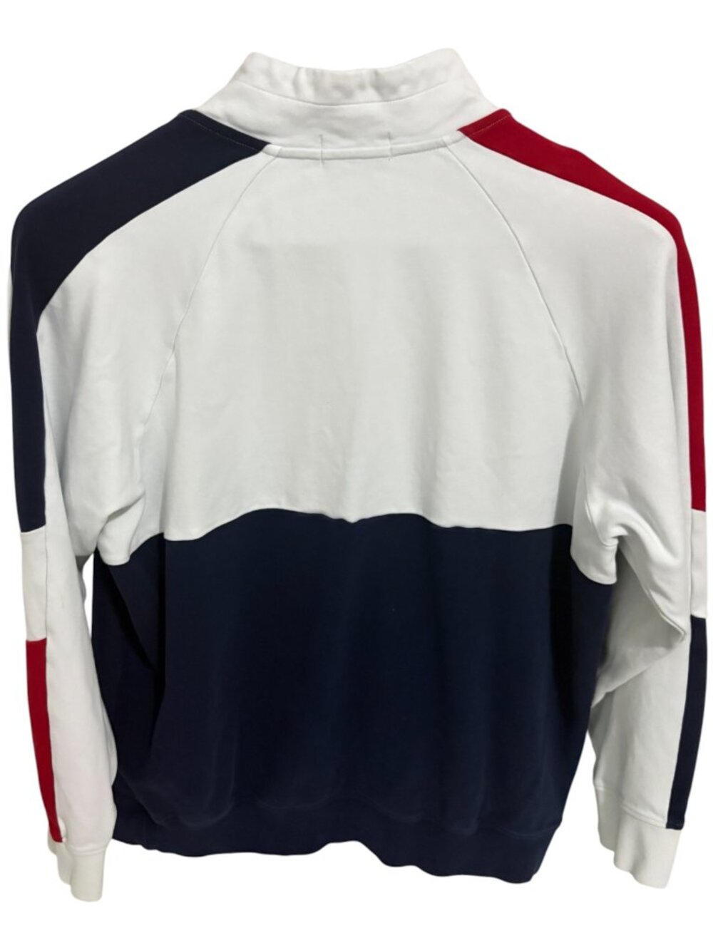 Polo Ralph Lauren Sweater Sweatshirt Mens XL/TG Red White Blue 1/2 Zip Pullover - Picture 6 of 6